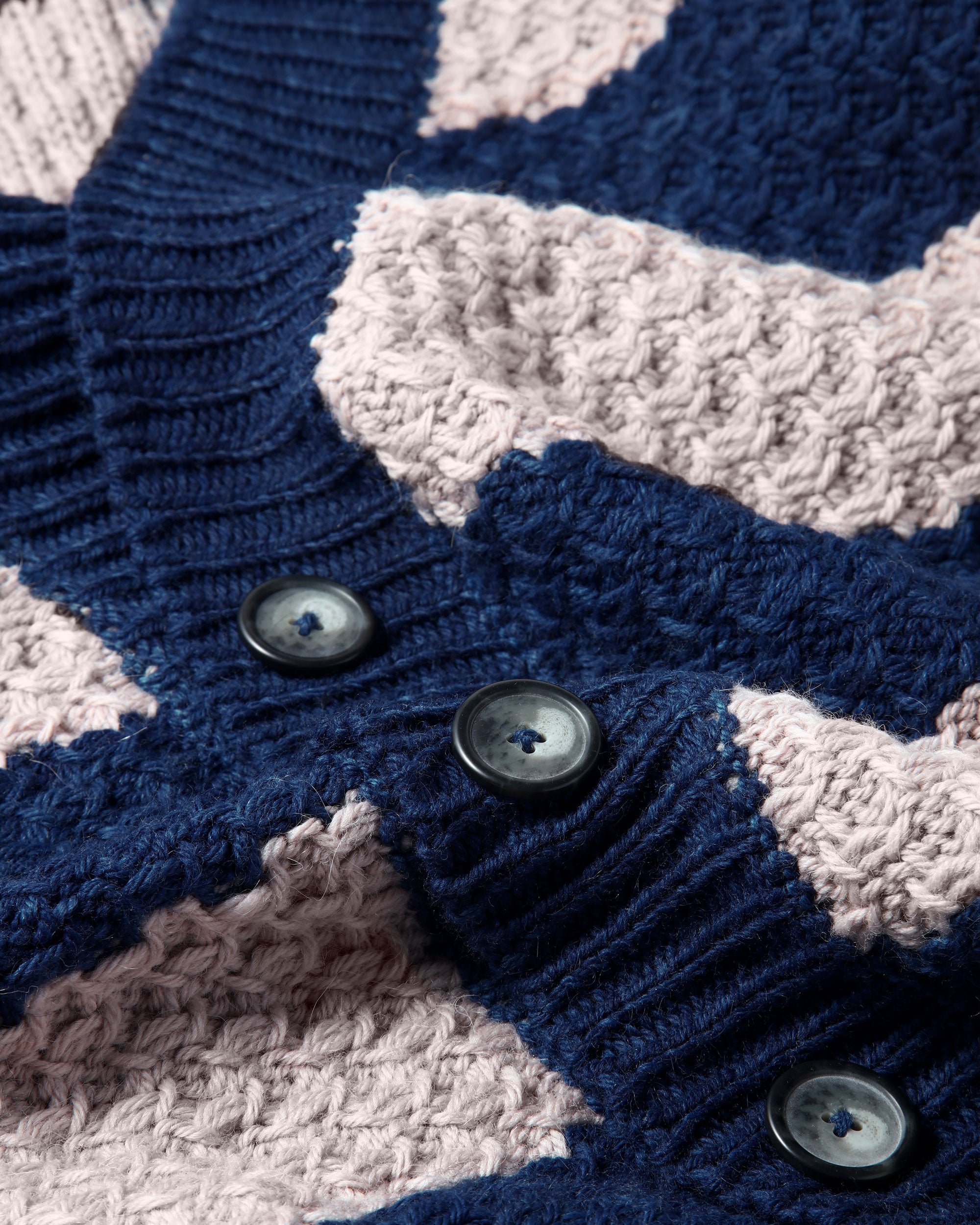 Knitted Cardigan Double-Sleeve (Multi)