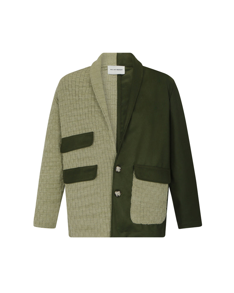 
            
                Load image into Gallery viewer, Knitted 50/50 Blazer
            
        