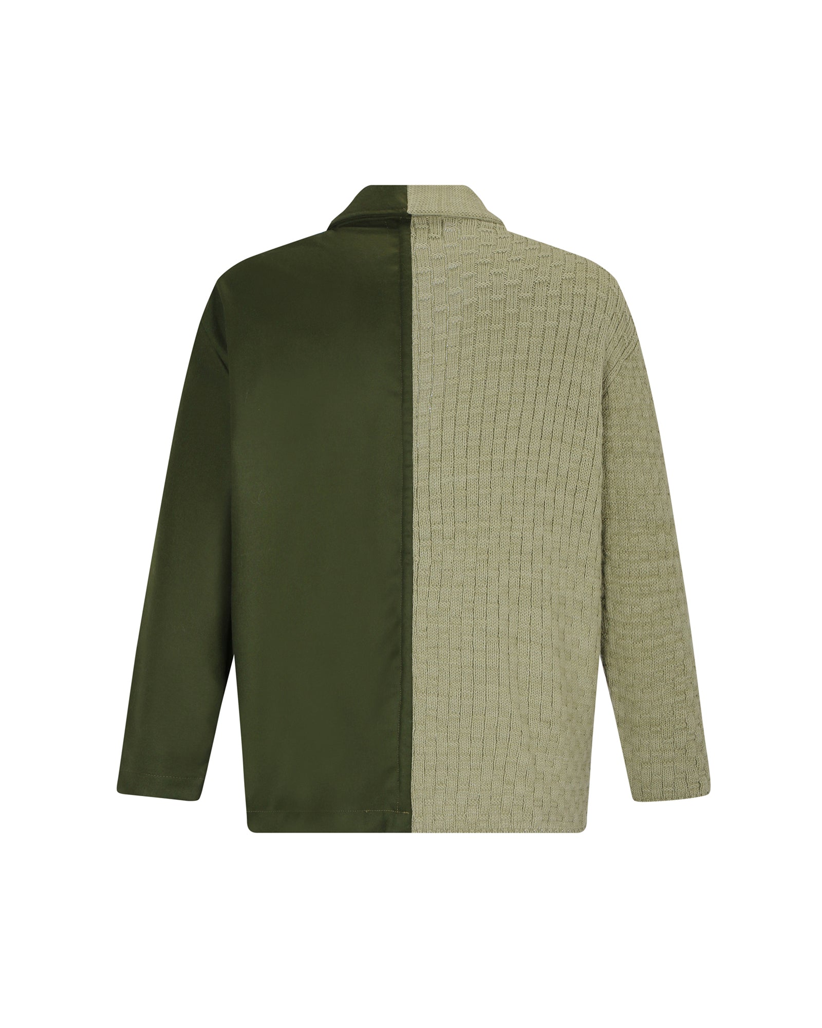 Knitted 50/50 Blazer