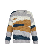 Knitted Puff Sweatshirt