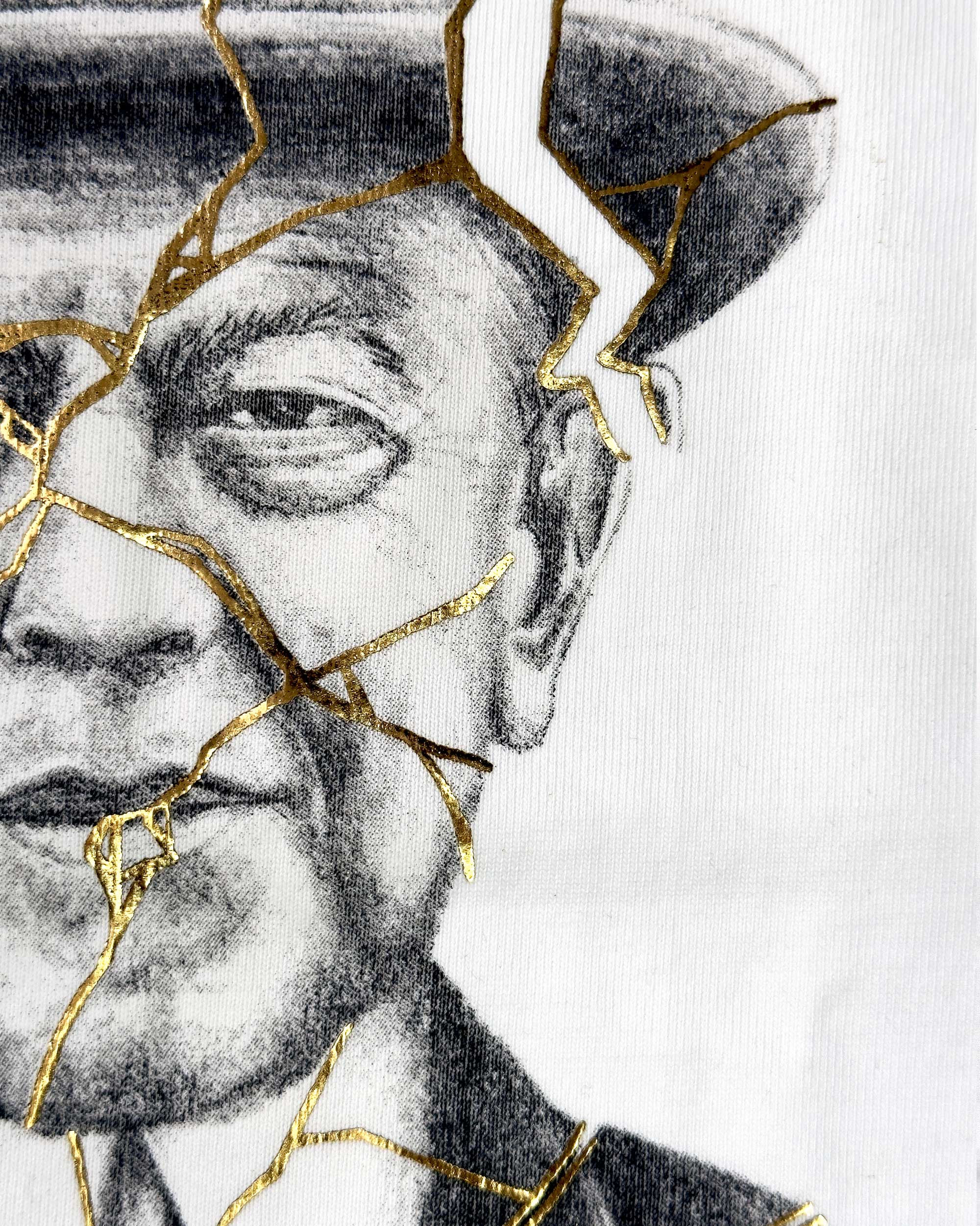 Magritte Foil Tee Shirt (White)