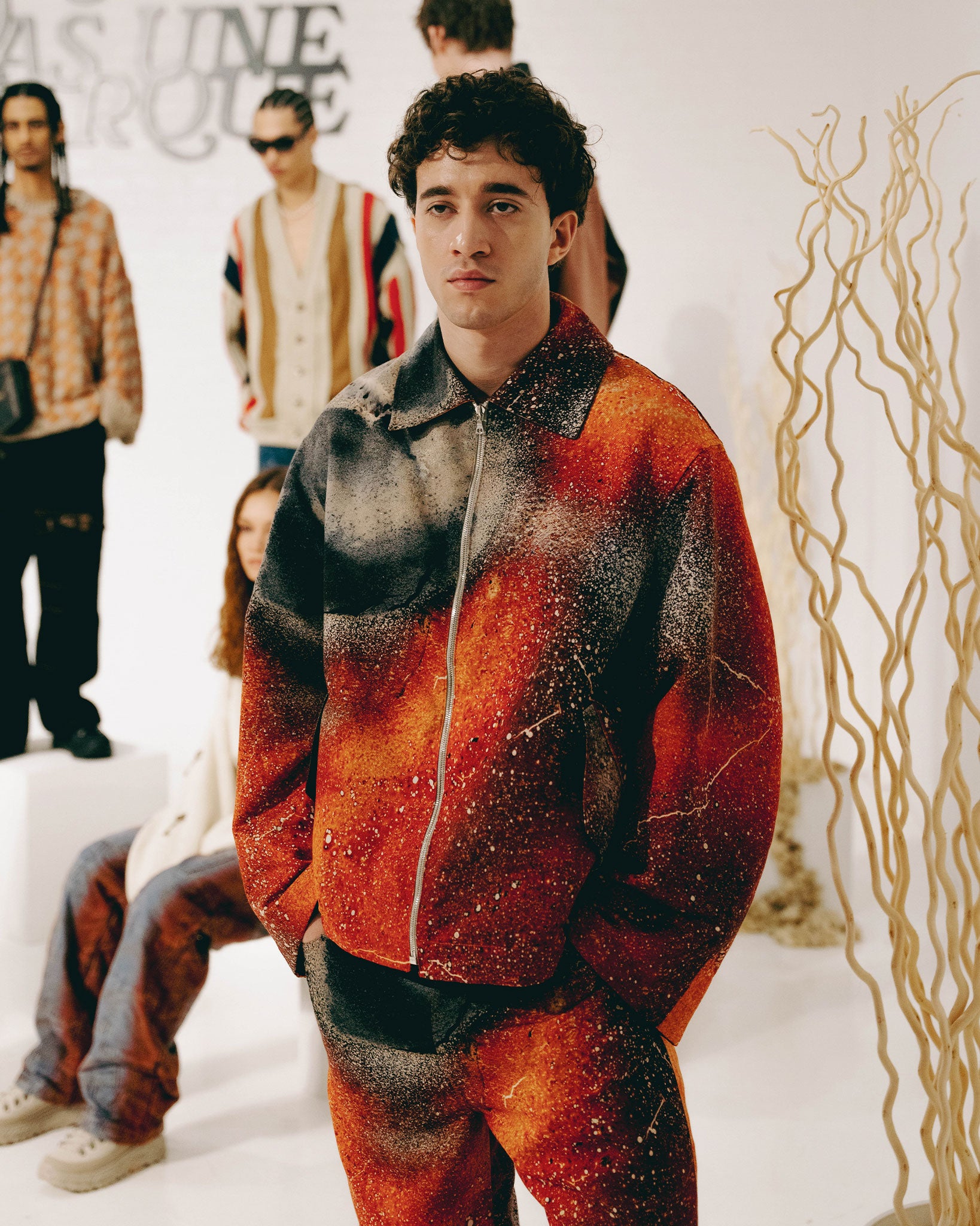 Cosmic Ember Zip Jacket (Multi)