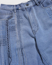 Embroidery of Disruption Denim (Blue)
