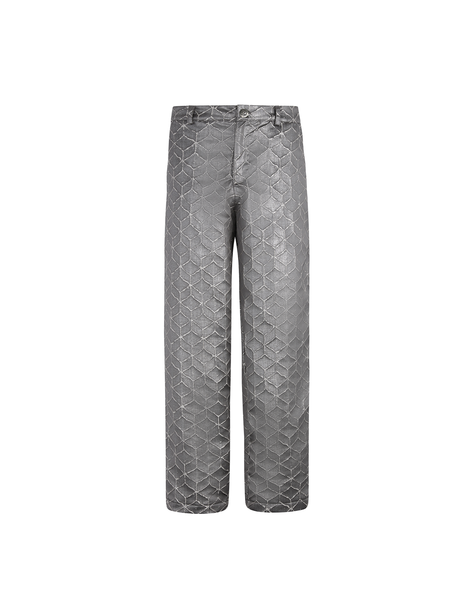 Silver Flamé Pants