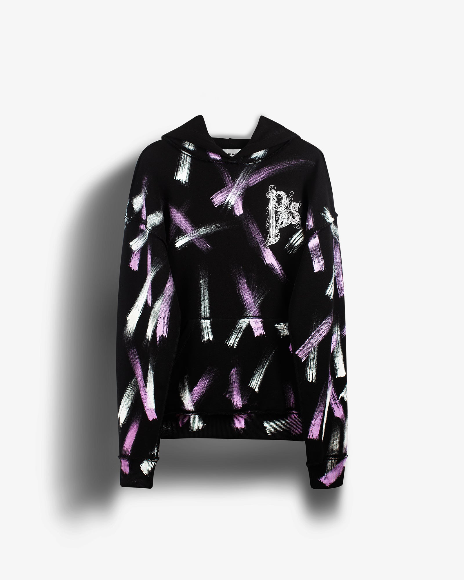 Paint Swash Hoodie (Black)
