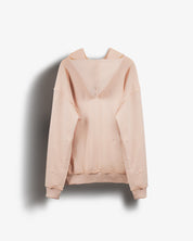 Distressed Hoodie (Rose Pink)