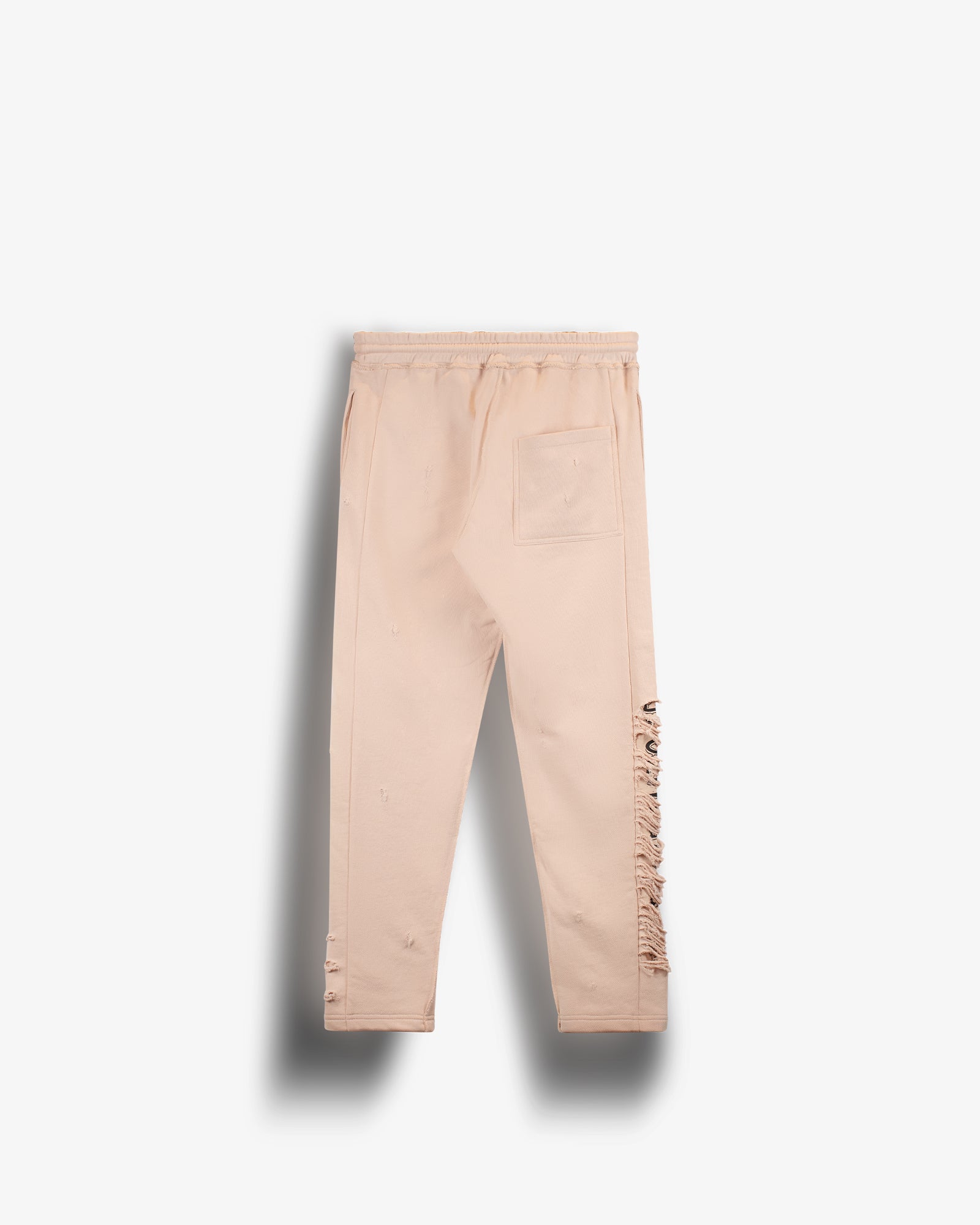 Distressed Sweatpants (Rose Pink)