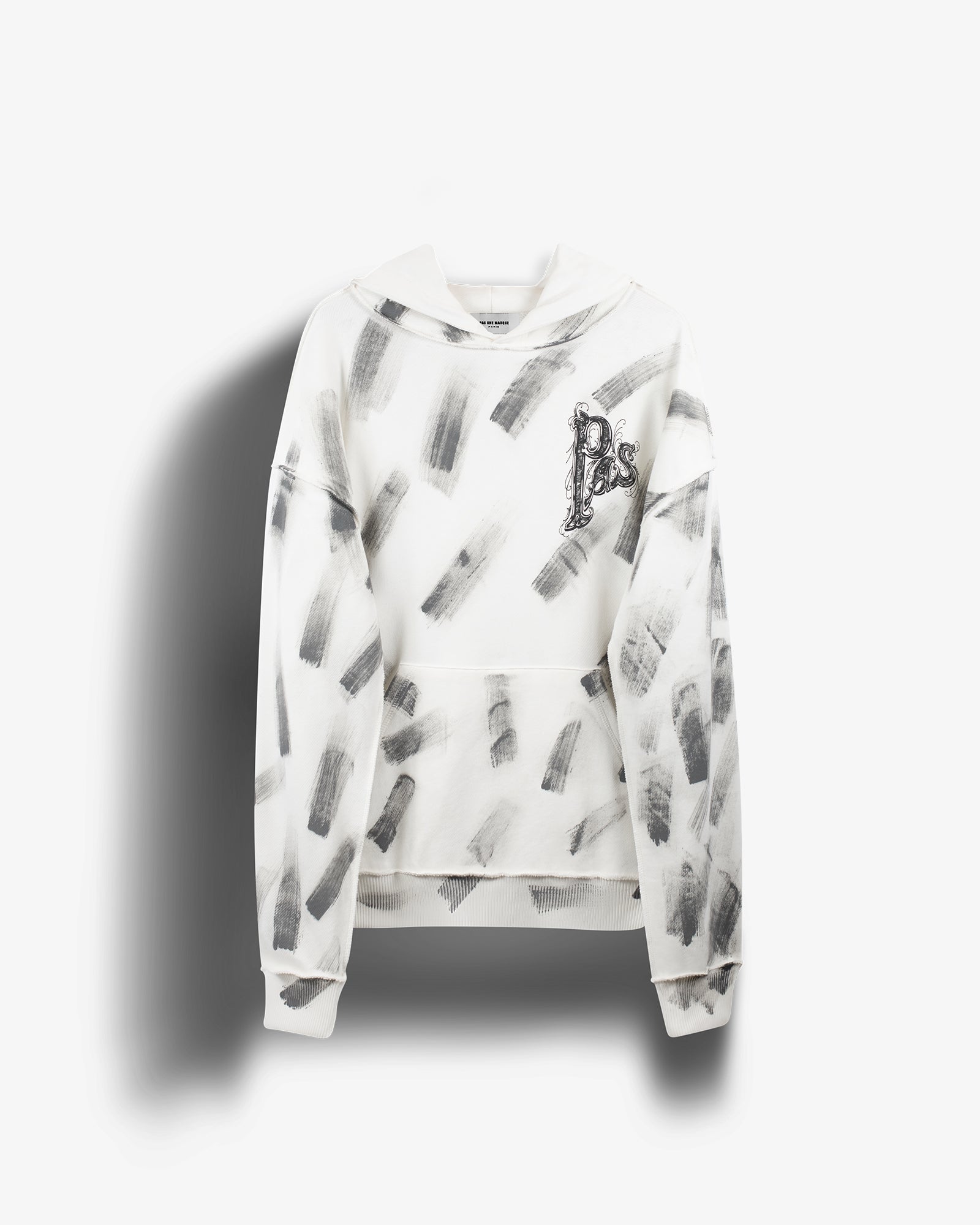 Paint Swash Hoodie (Bone)