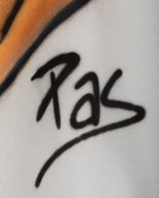 Airbrushed Hoodie (Bone)