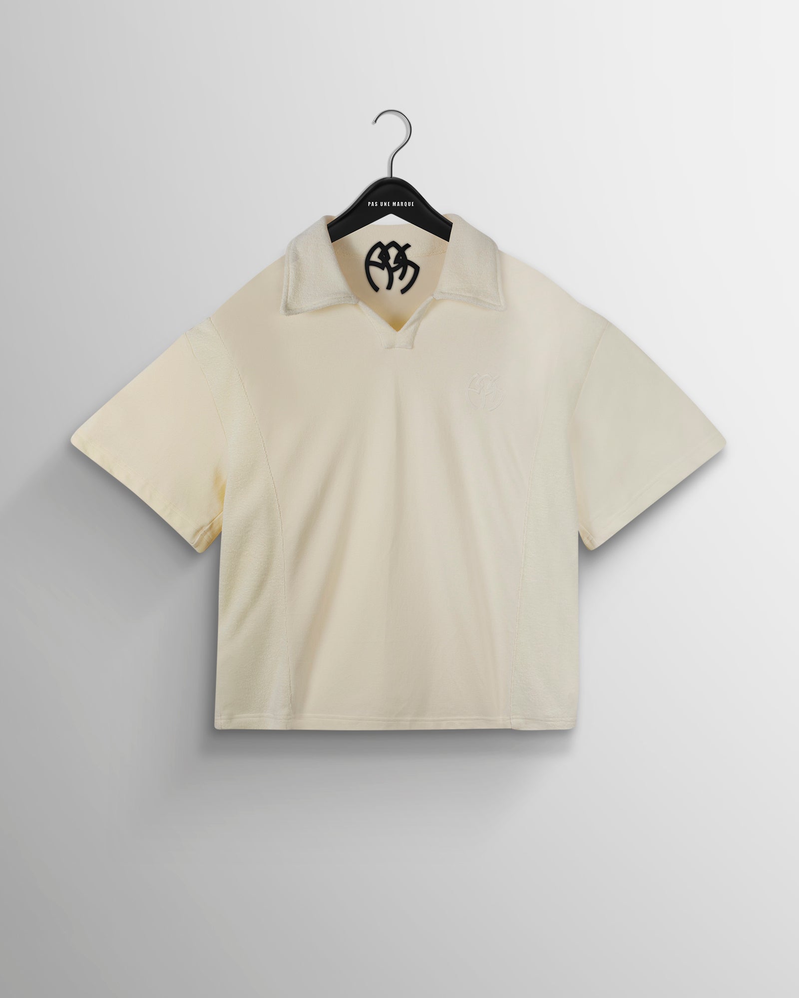 Oversized Box Polo (French Vanilla)