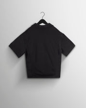 Oversized Box Polo (Jet Black)