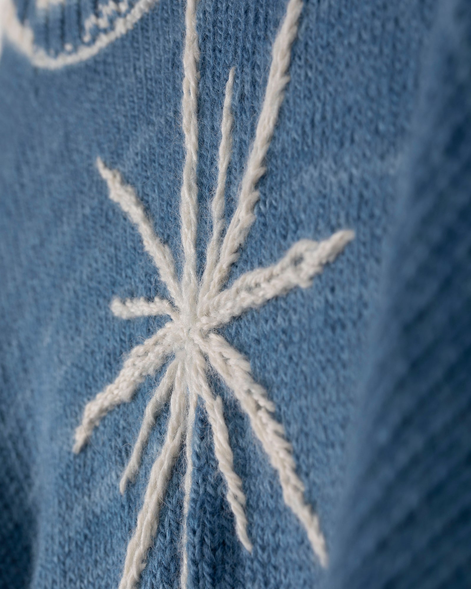 Knitted Cardigan (Lazuli Blue)