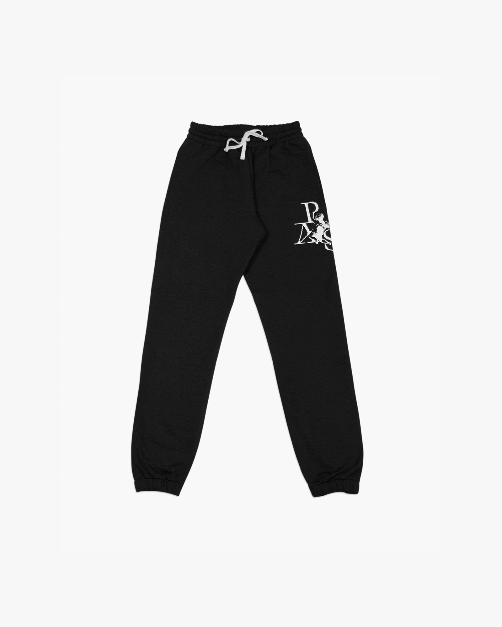 Sweatpant Angel & Letters (Black)