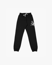 Sweatpant Angel & Letters (Black)