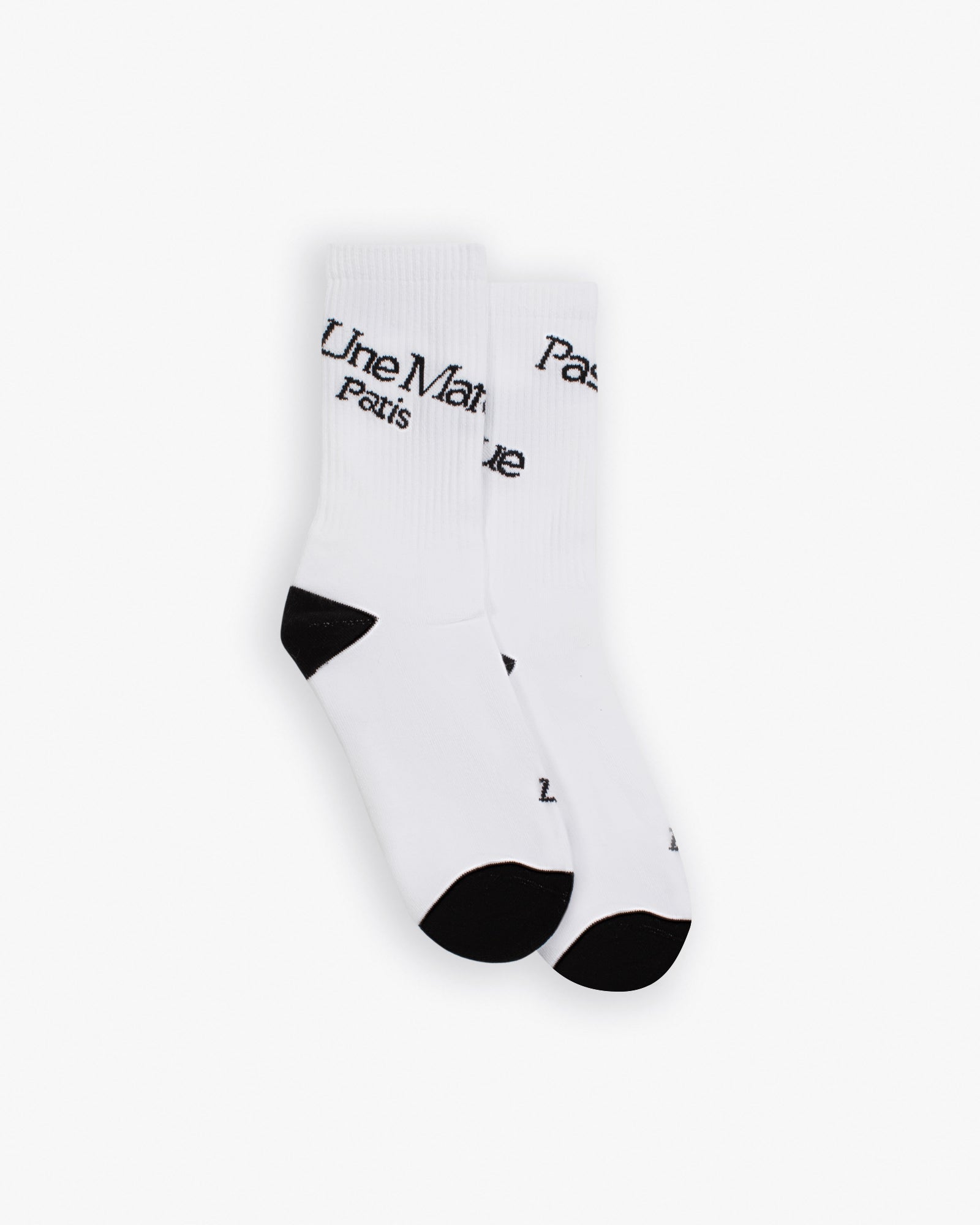 Asymmetric Socks (Black / White)