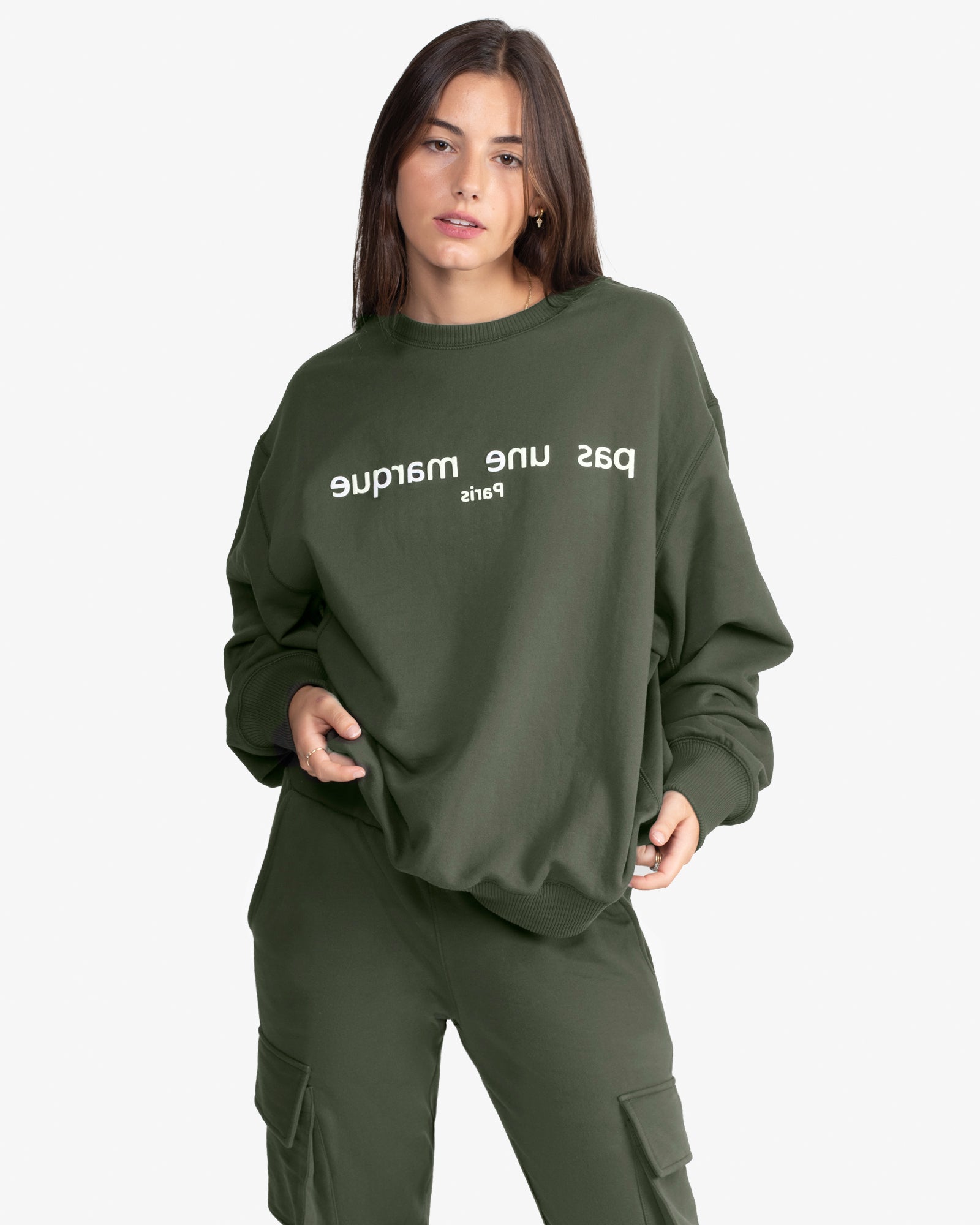 En Arrière Sweatshirt (Emerald Green)