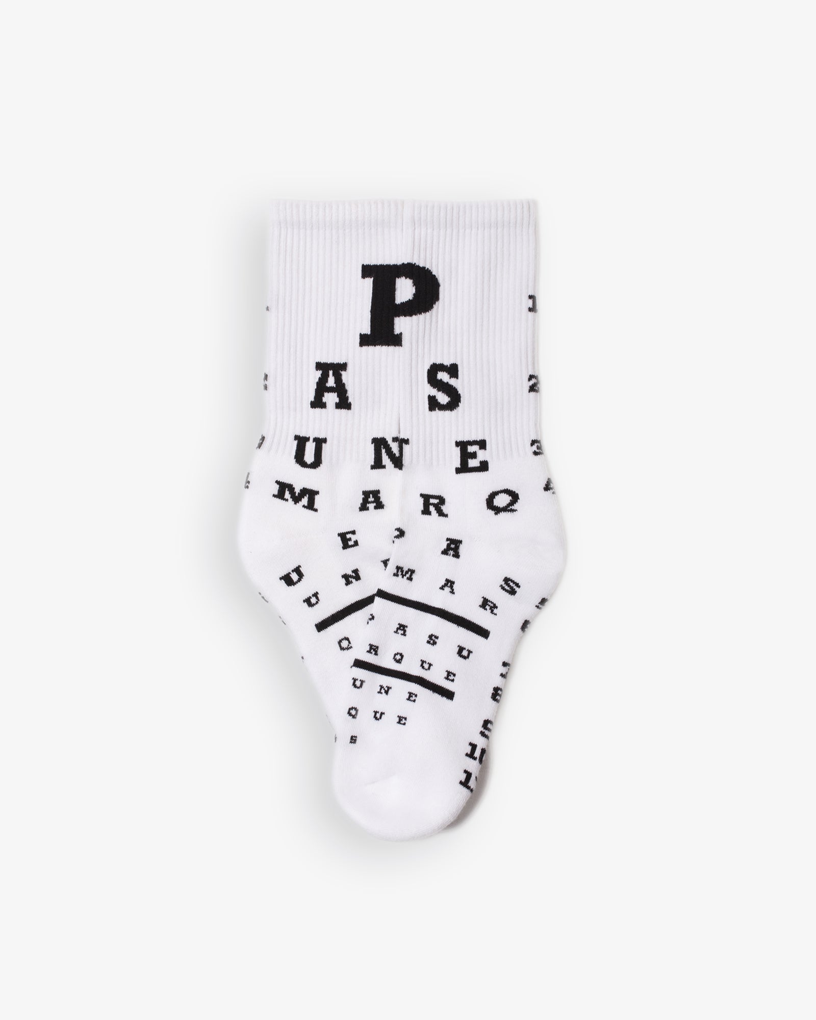 Optique Socks (White / Black)