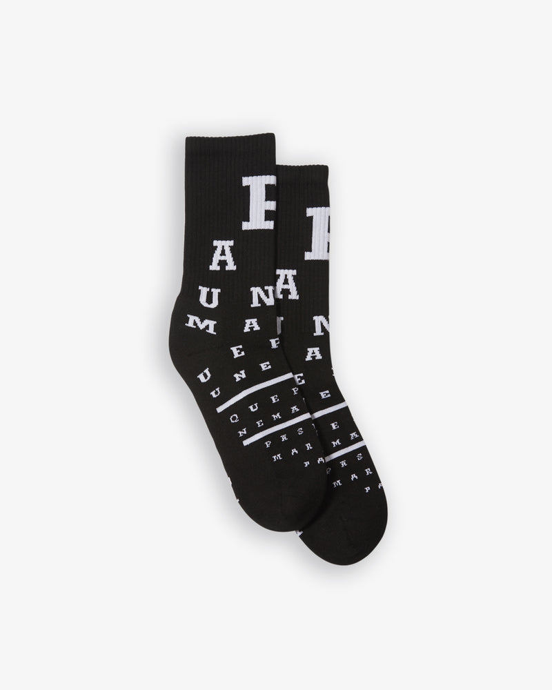 
            
                Load image into Gallery viewer, Optique Socks (Black / White)
            
        