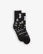 Optique Socks (Black / White)