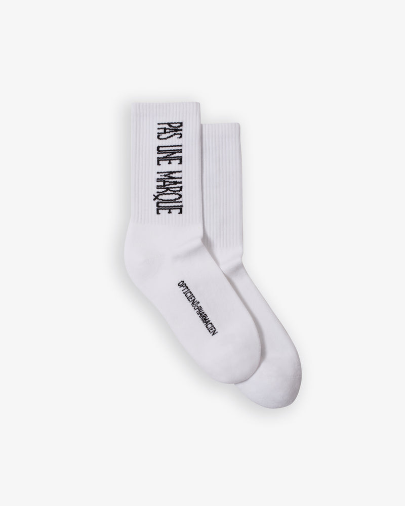 O&P Socks (White / Black)