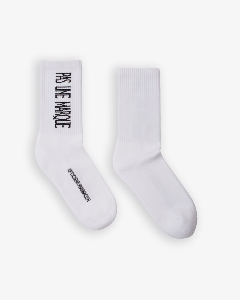 
            
                Load image into Gallery viewer, O&amp;amp;P Socks (White / Black)
            
        