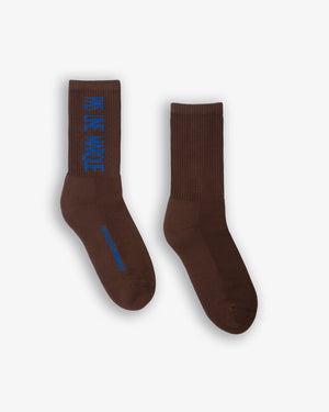 
            
                Load image into Gallery viewer, O&amp;amp;P Socks (Brown / Bue)
            
        