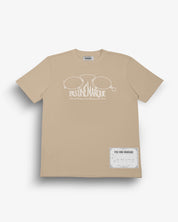 Optique Tee Shirt Short Sleeve (Pebble Brown)