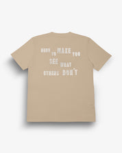 Optique Tee Shirt Short Sleeve (Pebble Brown)