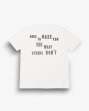 Optique Tee Shirt Short Sleeve (Raw White)