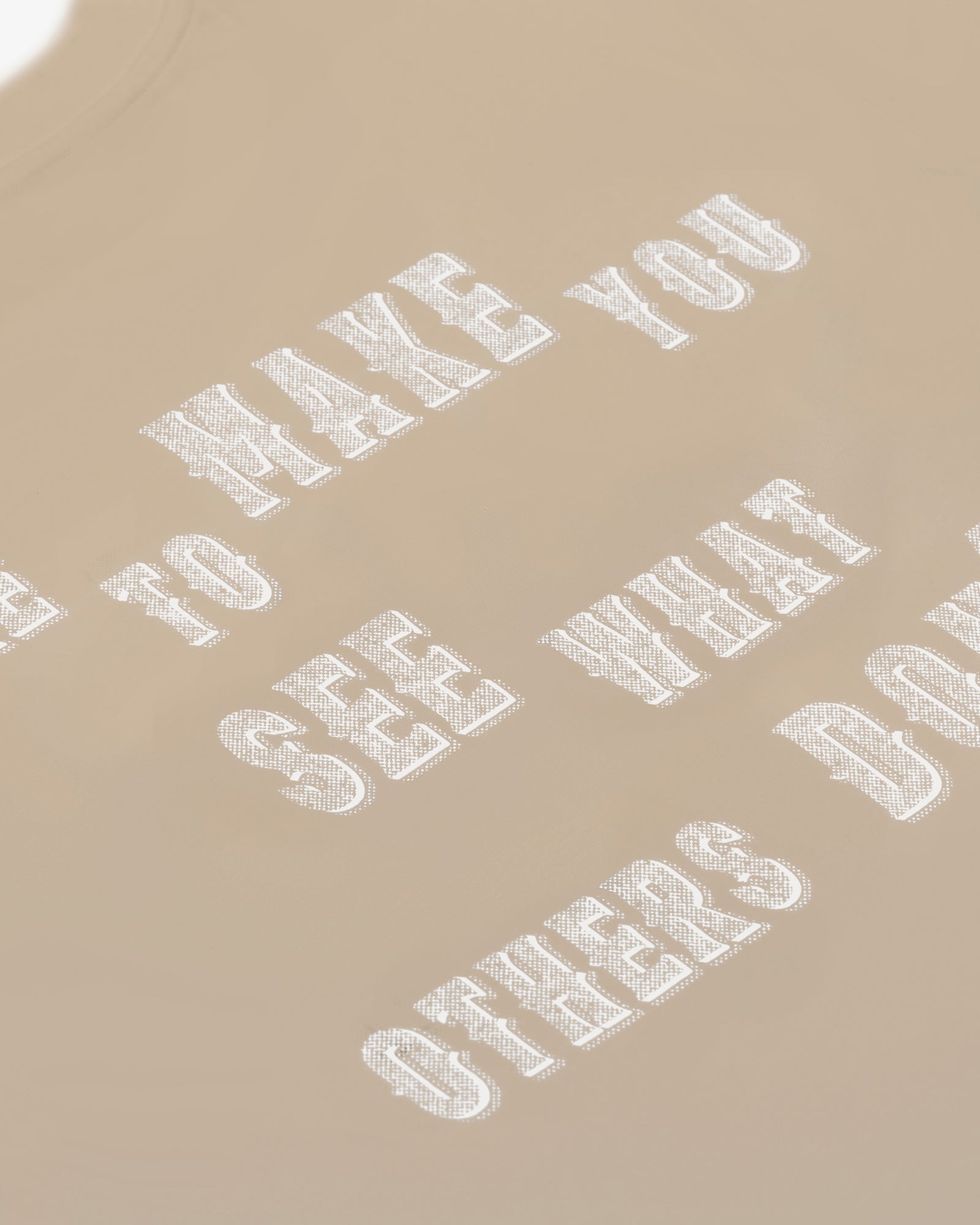 Optique Tee Shirt Short Sleeve (Pebble Brown)