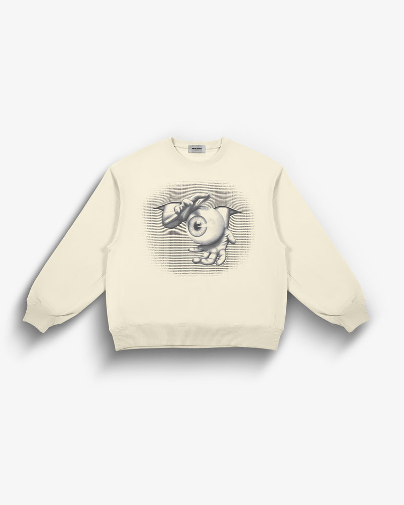 
            
                Load image into Gallery viewer, N.E.I.W.I.S. Oversized Sweatshirt (Antique Beige)
            
        