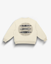 N.E.I.W.I.S. Oversized Sweatshirt (Antique Beige)