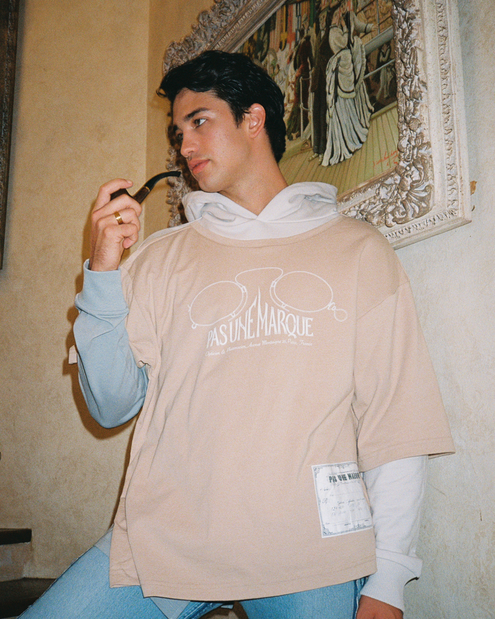Asymmetric Hoodie (Multi)