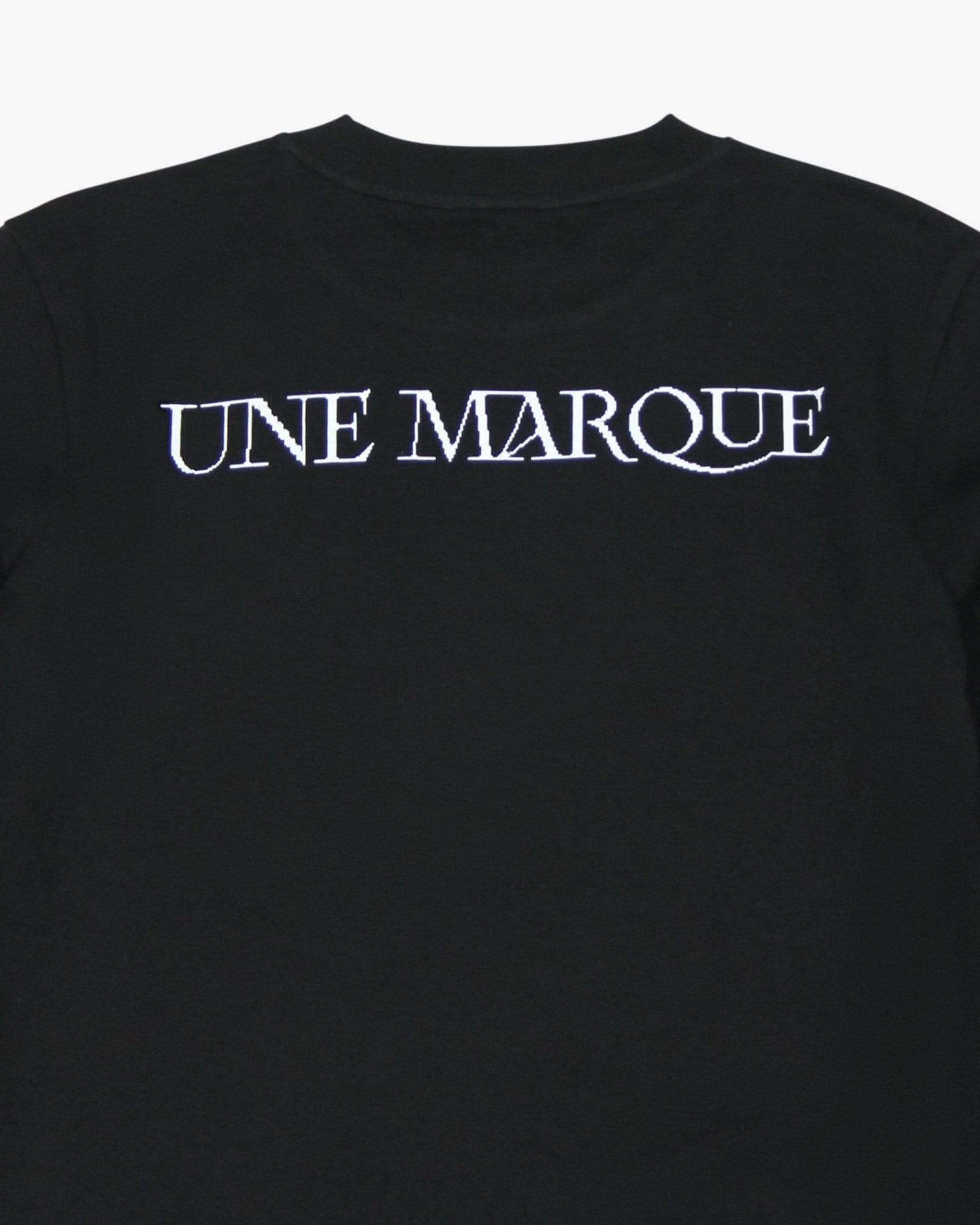 Angel Crewneck L/S Tee Shirt Regular (Black)