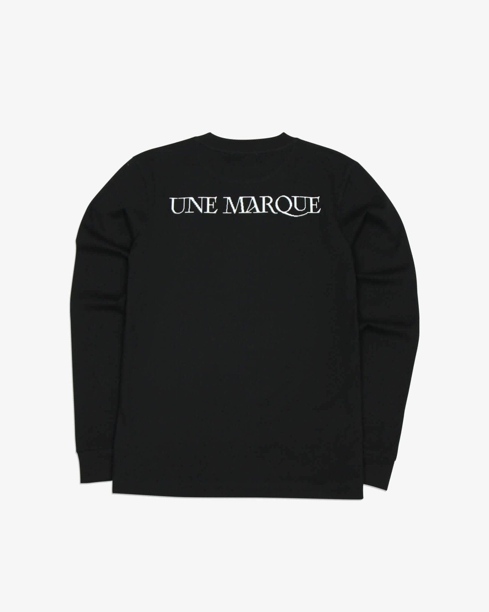 Angel Crewneck L/S Tee Shirt Regular (Black)
