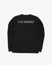 Angel Crewneck L/S Tee Shirt Regular (Black)