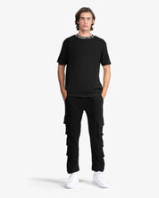 Neck Tee Shirt V2 (Black)