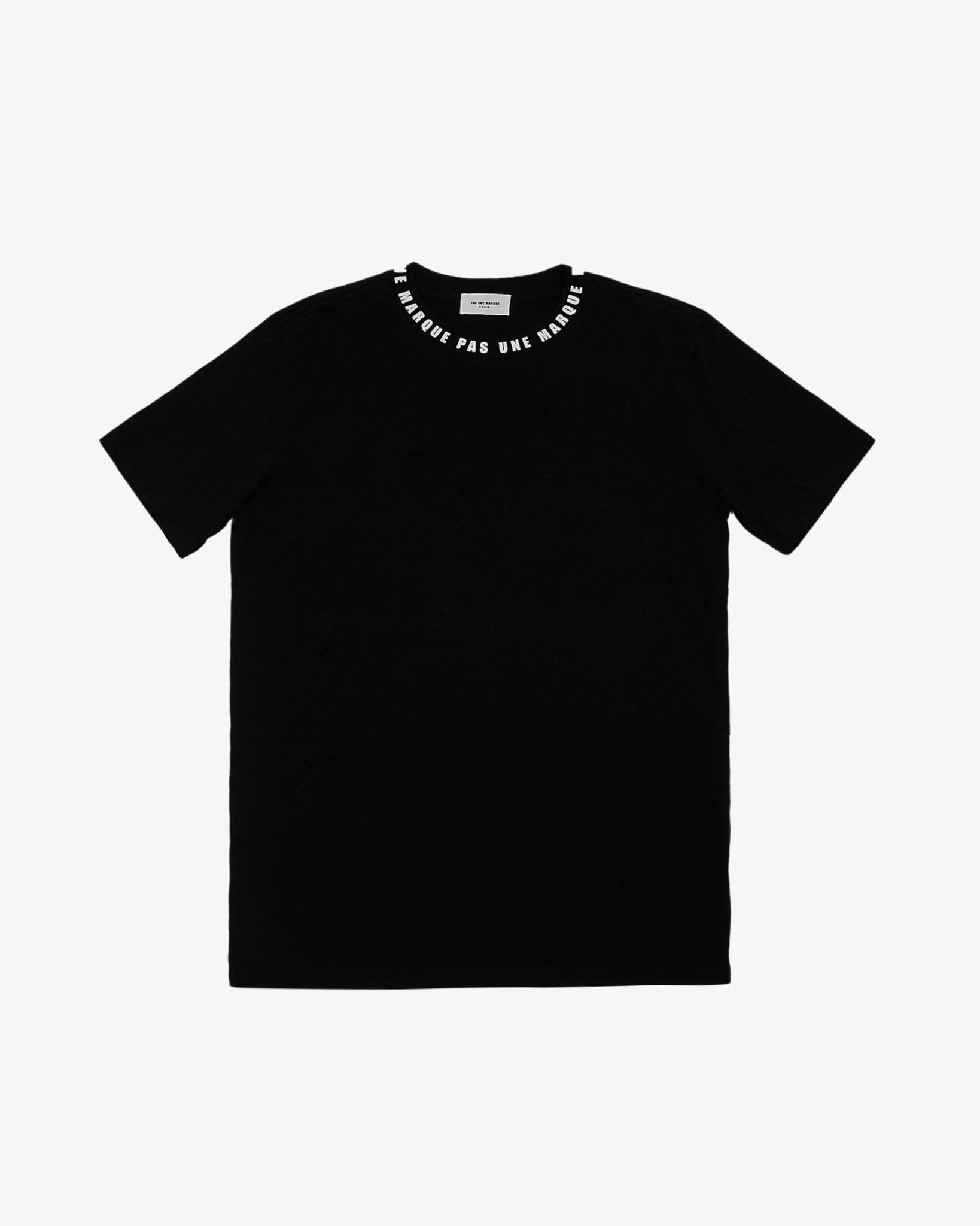 Neck Tee Shirt V2 (Black)