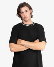 Neck Tee Shirt V2 (Black)