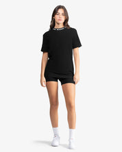 Neck Tee Shirt V2 (Black)