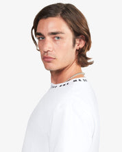Neck Tee Shirt V2 (White)