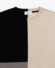 Patchwork Crewneck Tee Shirt (Multi)