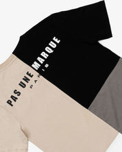 Patchwork Crewneck Tee Shirt (Multi)