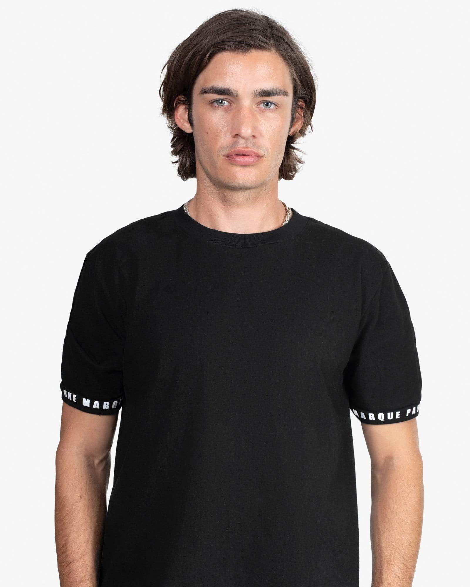 Sleeve Tee Shirt (Black)