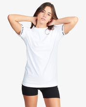 Sleeve Tee Shirt (White)
