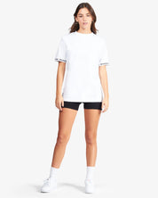 Sleeve Tee Shirt (White)