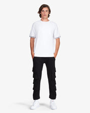 Sleeve Tee Shirt (White)