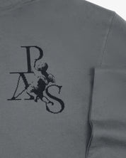 Oversized Hoodie Angel and Cross (Graphite)