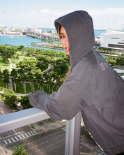 Dichotomy Oversized Hoodie (Charcoal)