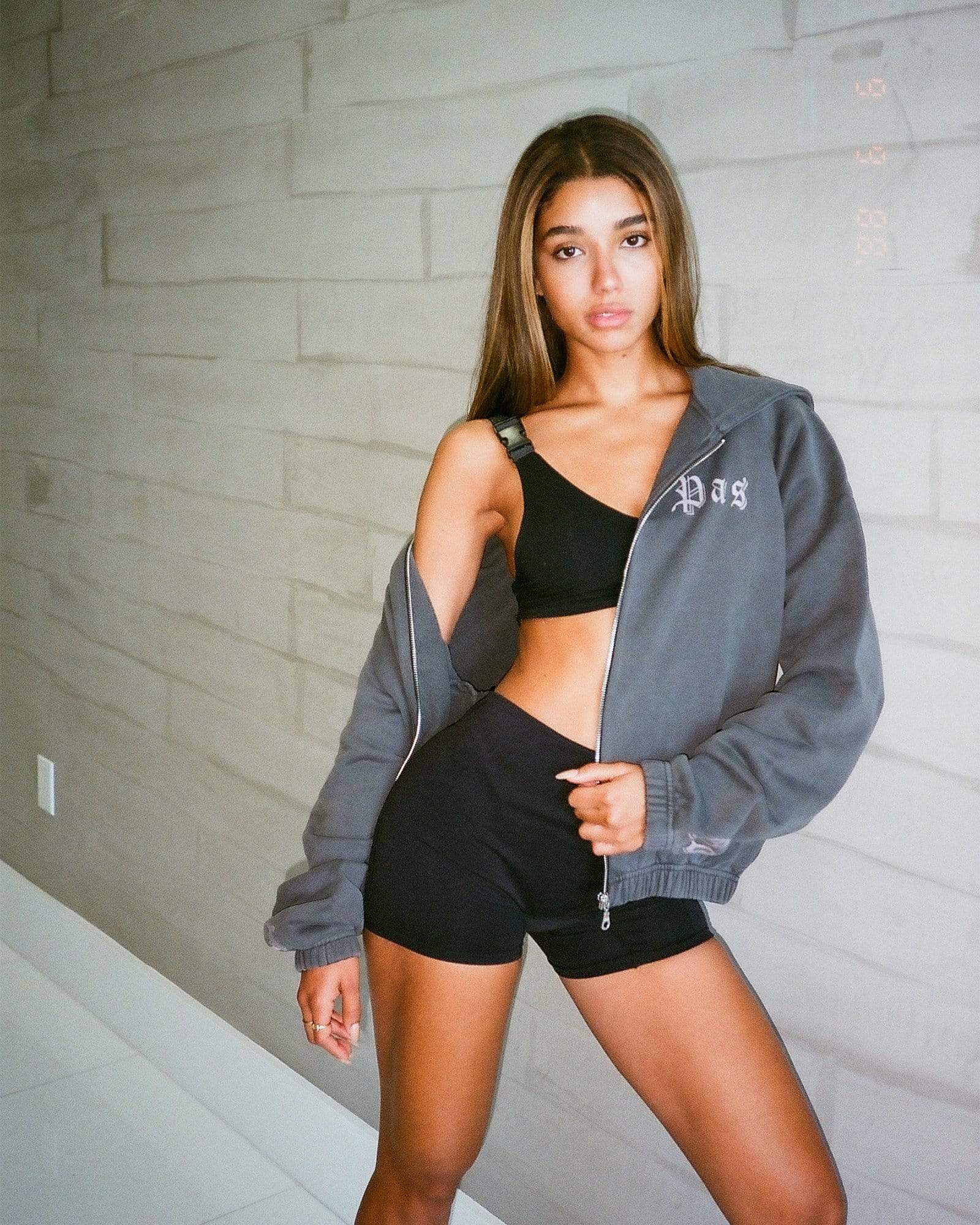 Dichotomy Oversized Hoodie (Charcoal)